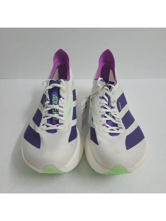 NEW Adidas Adizero Adios Pro 4 Running Shoes JR1656 Size 13 Core White #2 main image 4